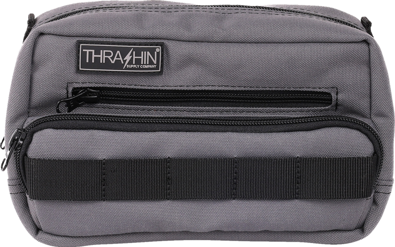 THRASHIN SUPPLY CO. Handlebar Bag Plus - Gray