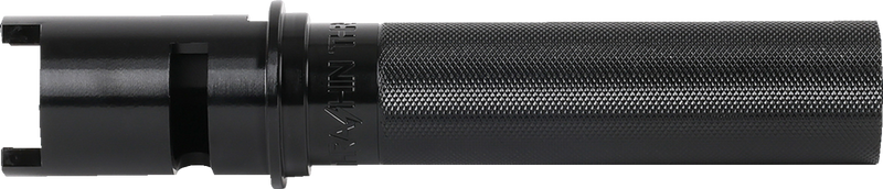 THRASHIN SUPPLY CO. Throttle Tube - Knurled - 1" - Gen 2 TBW - Black