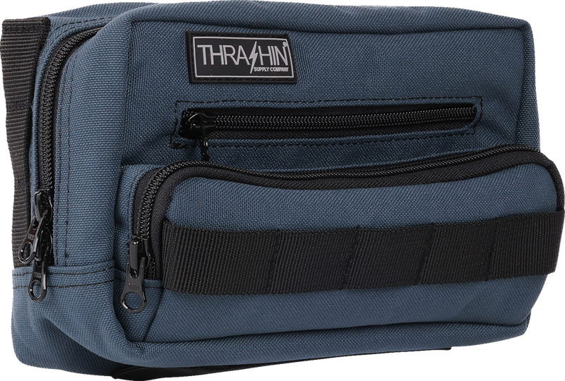 THRASHIN SUPPLY CO. Handlebar Bag Plus - Blue