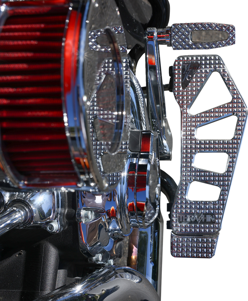 THRASHIN SUPPLY CO. Cam Cover - Gen 2 - Smooth - Chrome - M8