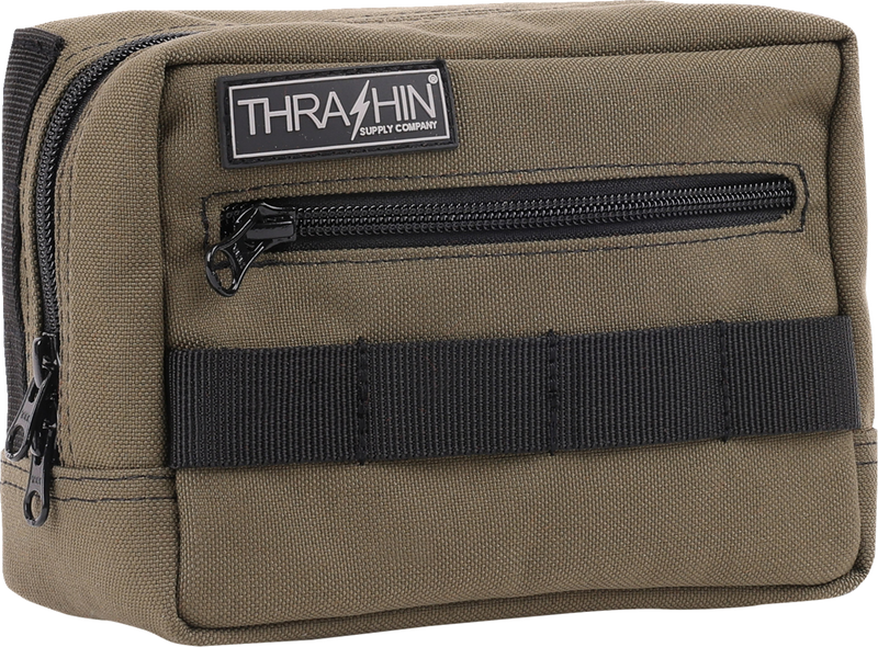 THRASHIN SUPPLY CO. Handlebar Bag - Green