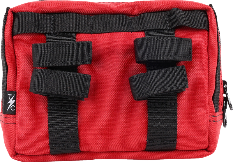 THRASHIN SUPPLY CO. Handlebar Bag - Red