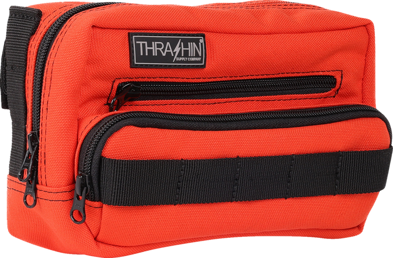 THRASHIN SUPPLY CO. Handlebar Bag Plus - Orange