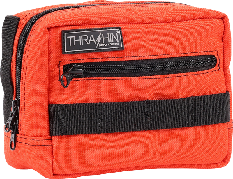 THRASHIN SUPPLY CO. Handlebar Bag - Orange