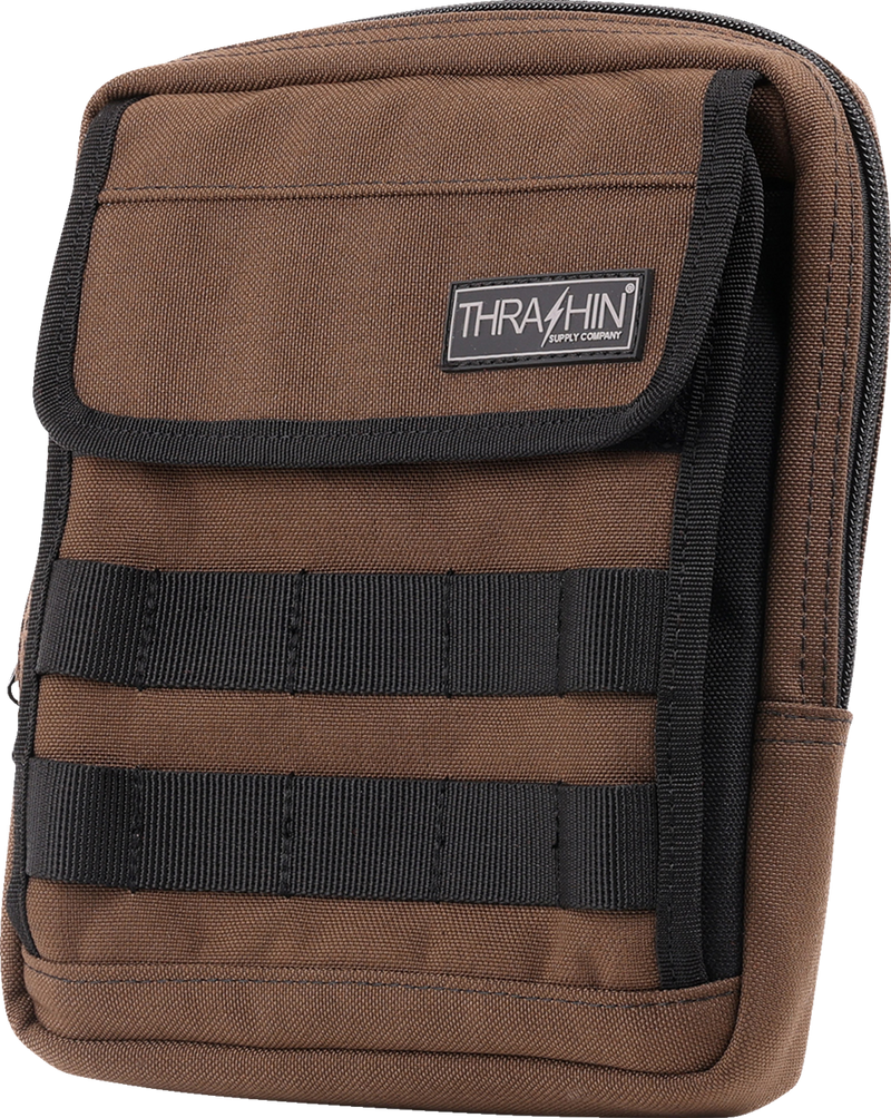 THRASHIN SUPPLY CO. Handlebar Bag Slim - Brown