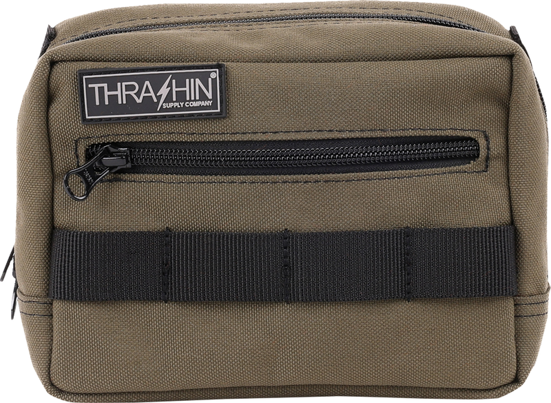 THRASHIN SUPPLY CO. Handlebar Bag - Green