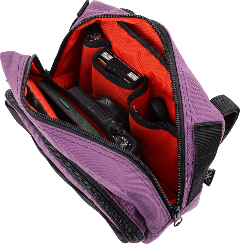 THRASHIN SUPPLY CO. Handlebar Bag Plus - Purple