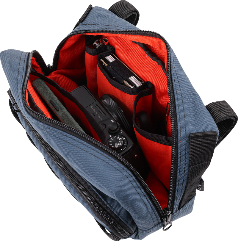 THRASHIN SUPPLY CO. Handlebar Bag Plus - Blue