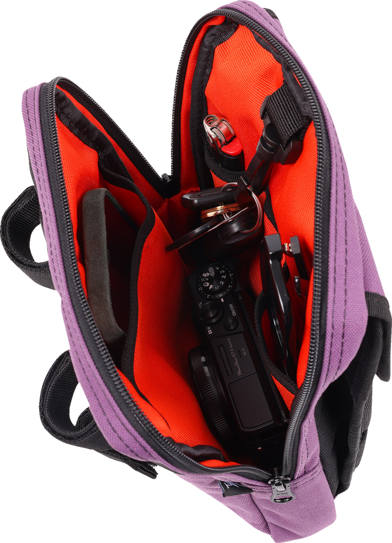 THRASHIN SUPPLY CO. Handlebar Bag Slim - Purple