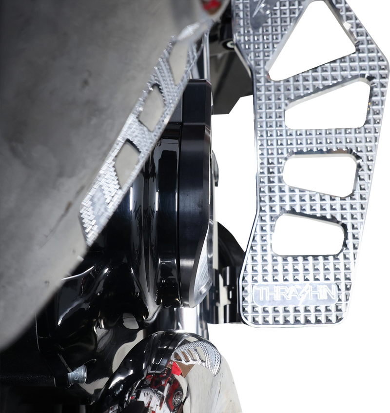 THRASHIN SUPPLY CO. Cam Cover - Gen 2 - Smooth - Black - M8