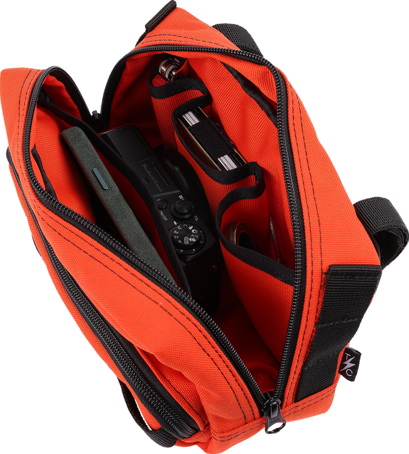 THRASHIN SUPPLY CO. Handlebar Bag Plus - Orange