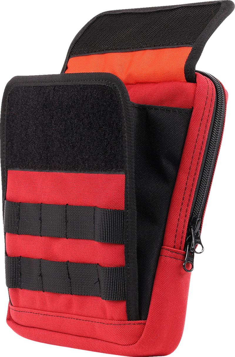 THRASHIN SUPPLY CO. Handlebar Bag Slim - Red