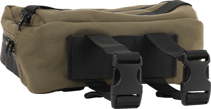 THRASHIN SUPPLY CO. Handlebar Bag Plus - Green