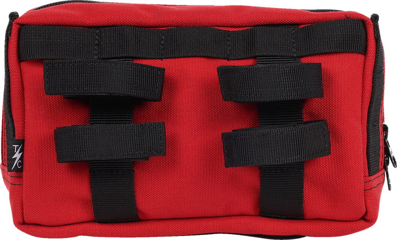 THRASHIN SUPPLY CO. Handlebar Bag Plus - Red