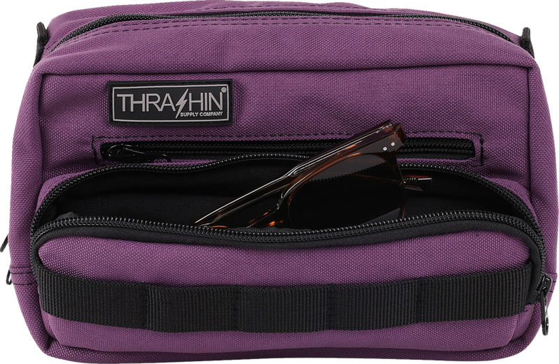 THRASHIN SUPPLY CO. Handlebar Bag Plus - Purple