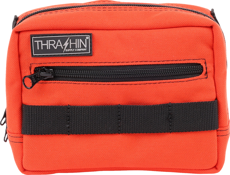 THRASHIN SUPPLY CO. Handlebar Bag - Orange