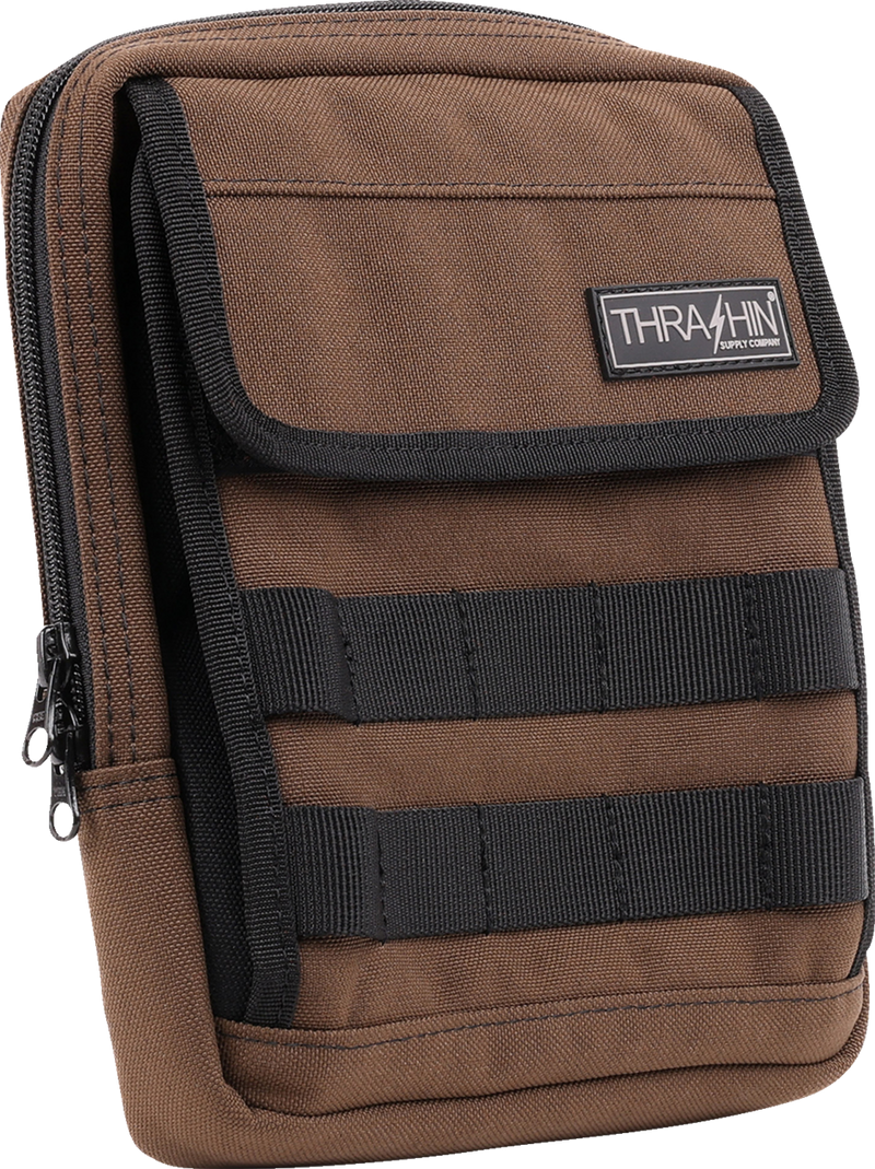 THRASHIN SUPPLY CO. Handlebar Bag Slim - Brown