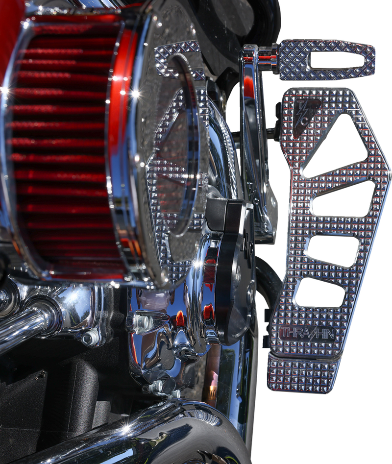 THRASHIN SUPPLY CO. Cam Cover - Gen 2 - Smooth - Black - M8