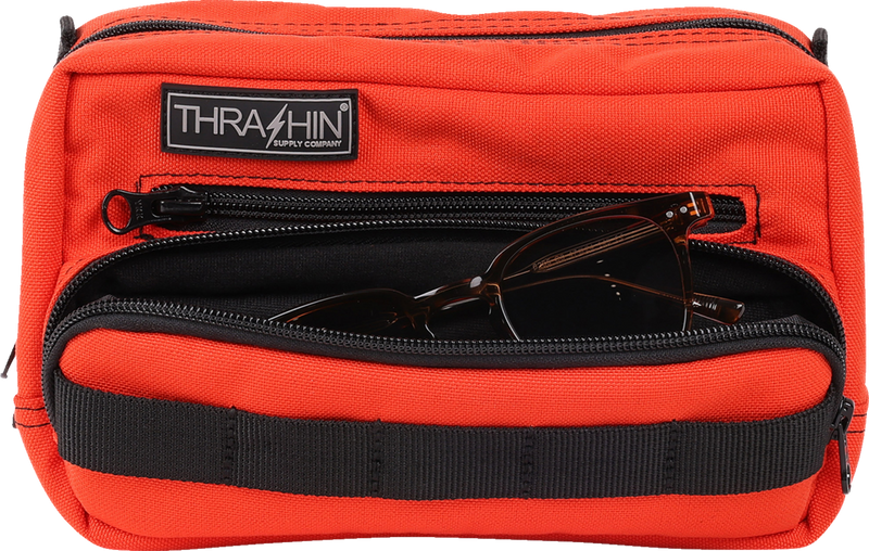 THRASHIN SUPPLY CO. Handlebar Bag Plus - Orange