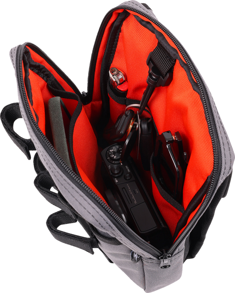 THRASHIN SUPPLY CO. Handlebar Bag Slim - Gray