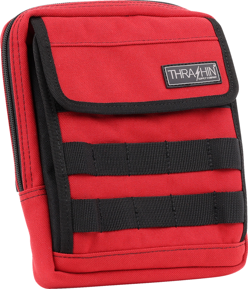 THRASHIN SUPPLY CO. Handlebar Bag Slim - Red