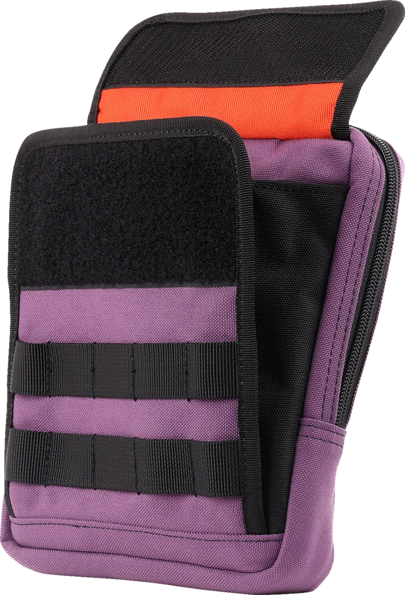 THRASHIN SUPPLY CO. Handlebar Bag Slim - Purple