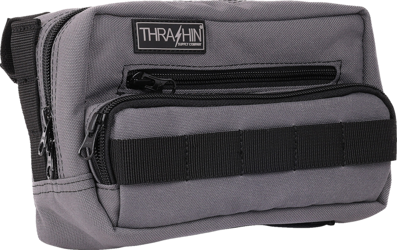 THRASHIN SUPPLY CO. Handlebar Bag Plus - Gray