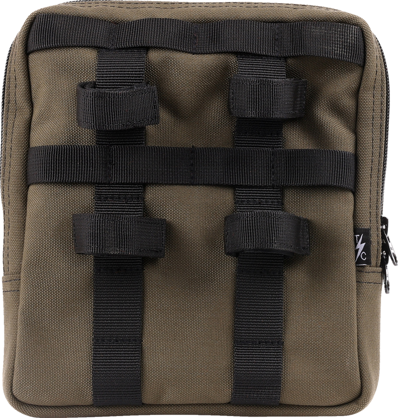 THRASHIN SUPPLY CO. Handlebar Bag Slim - Green