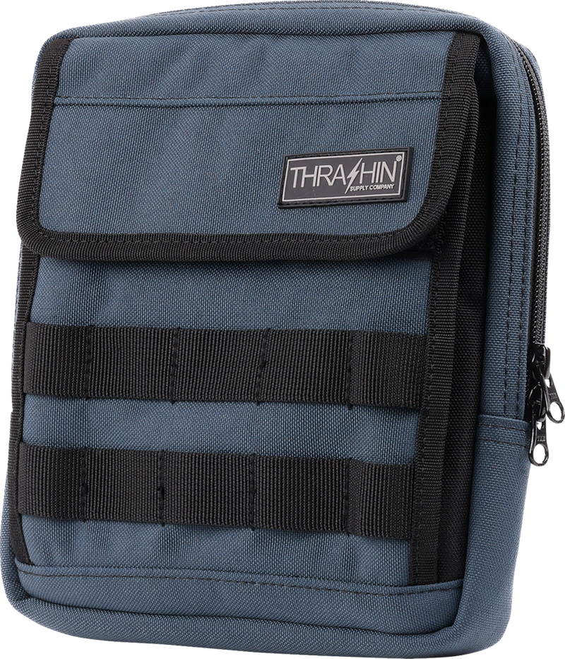 THRASHIN SUPPLY CO. Handlebar Bag Slim - Blue