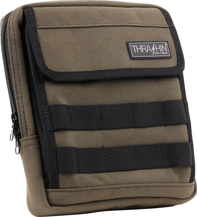 THRASHIN SUPPLY CO. Handlebar Bag Slim - Green