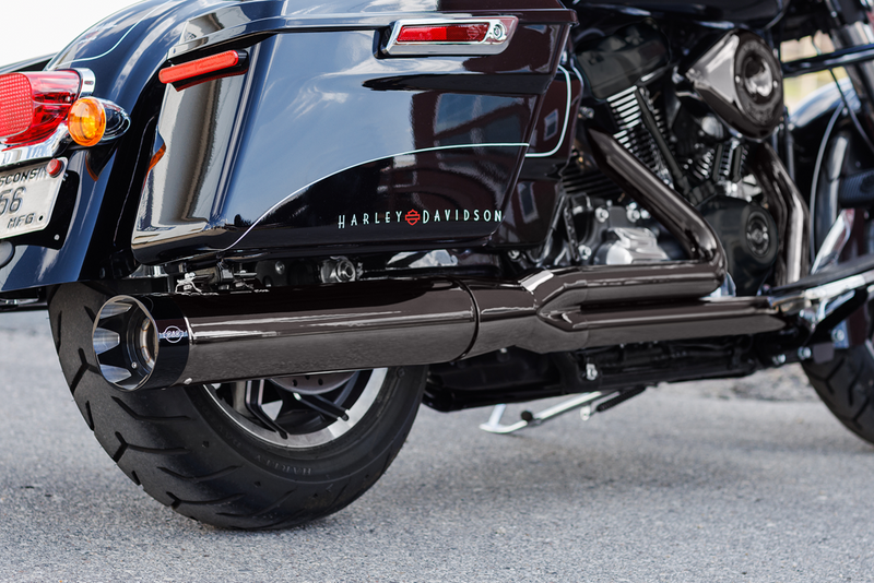 S&S CYCLE 2-into-1 Sidewinder? Exhaust System - Lava Chrome - 50-State - M8