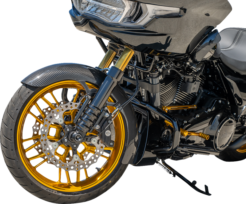 ARLEN NESS Carbon Fiber Front Fender - Wrapper - 19" 210-027