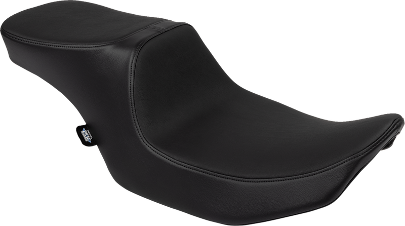 DRAG SPECIALTIES Predator 2-Up Seat - Vinyl - Smooth - Without Backrest - Touring '23.5-'24