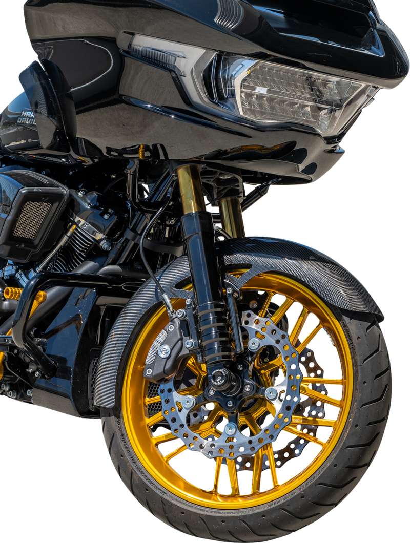 ARLEN NESS Carbon Fiber Front Fender - Wrapper - 19" 210-027