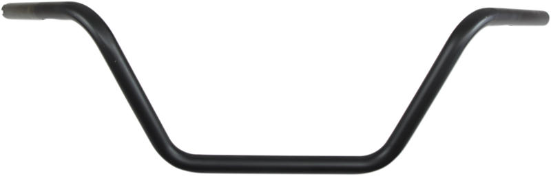 DRAG SPECIALTIES 1" Handlebar - Buckhorn Mid - TBW - Flat Black