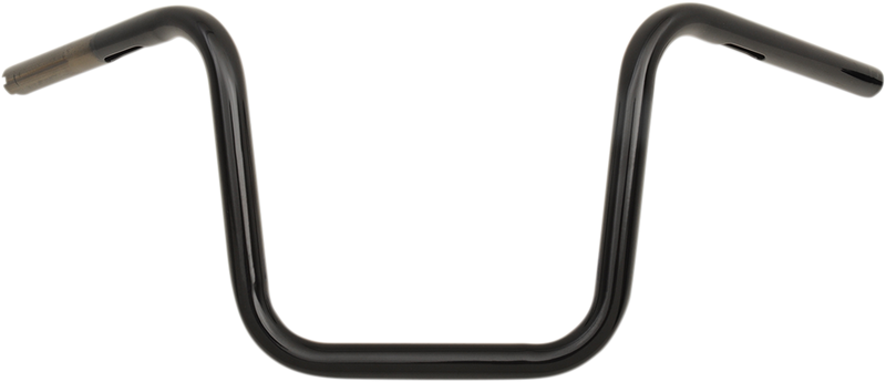 DRAG SPECIALTIES 1" Handlebar - Narrow Ape - 10" - TBW - Gloss Black