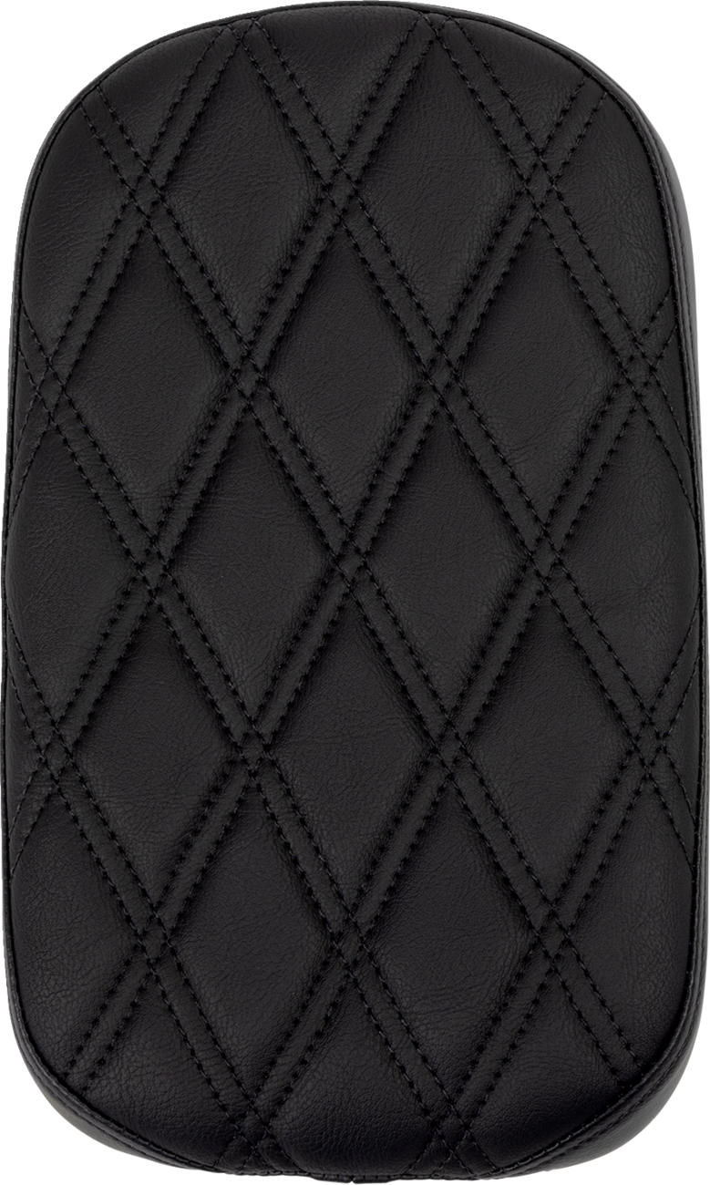 DRAG SPECIALTIES Wide Rear Solo Seat - Double Diamond - Black Stitch - FLH/FLT '97-'23