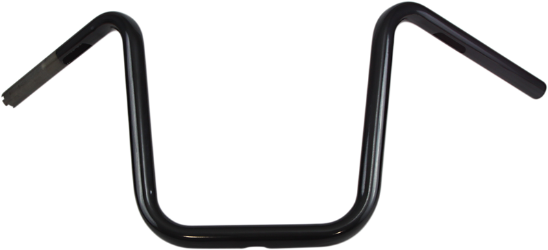 Drag Specialties 1" Handlebar - Narrow Ape - 12" - TBW - Gloss Black