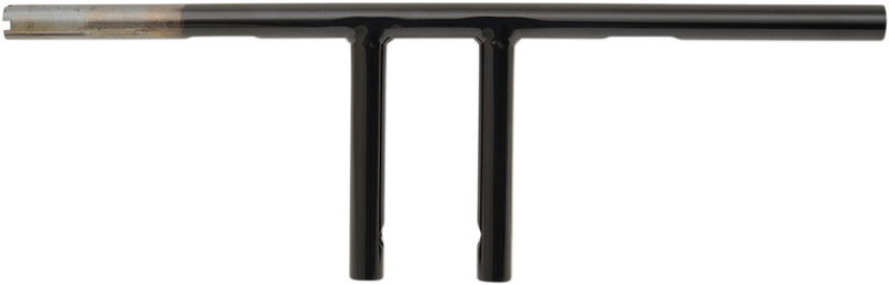 DRAG SPECIALTIES 1" T-Bar Handlebar - Dimpled - 6" - Gloss Black