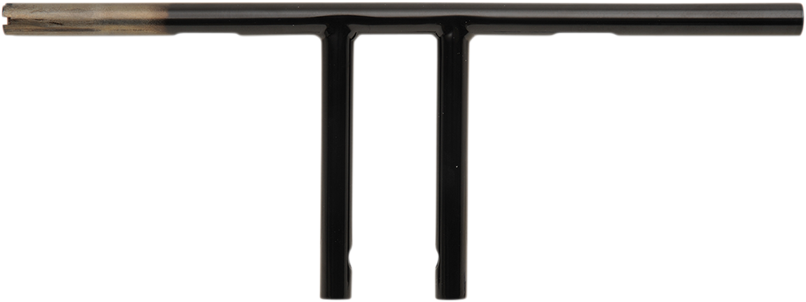 DRAG SPECIALTIES 1" Zero T-Bar Straight Handlebar - 8" - Gloss Black