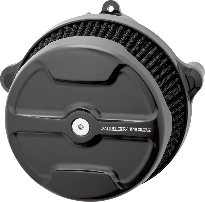 ARLEN NESS Big Sucker* Stage 1 Air Cleaner Kit with Cover - Knuckle - Black 600-309