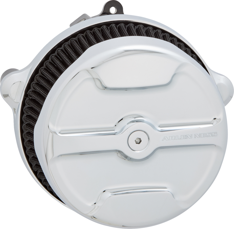 ARLEN NESS Big Sucker* Stage 1 Air Cleaner Kit with Cover - Knuckle - Chrome 600-308