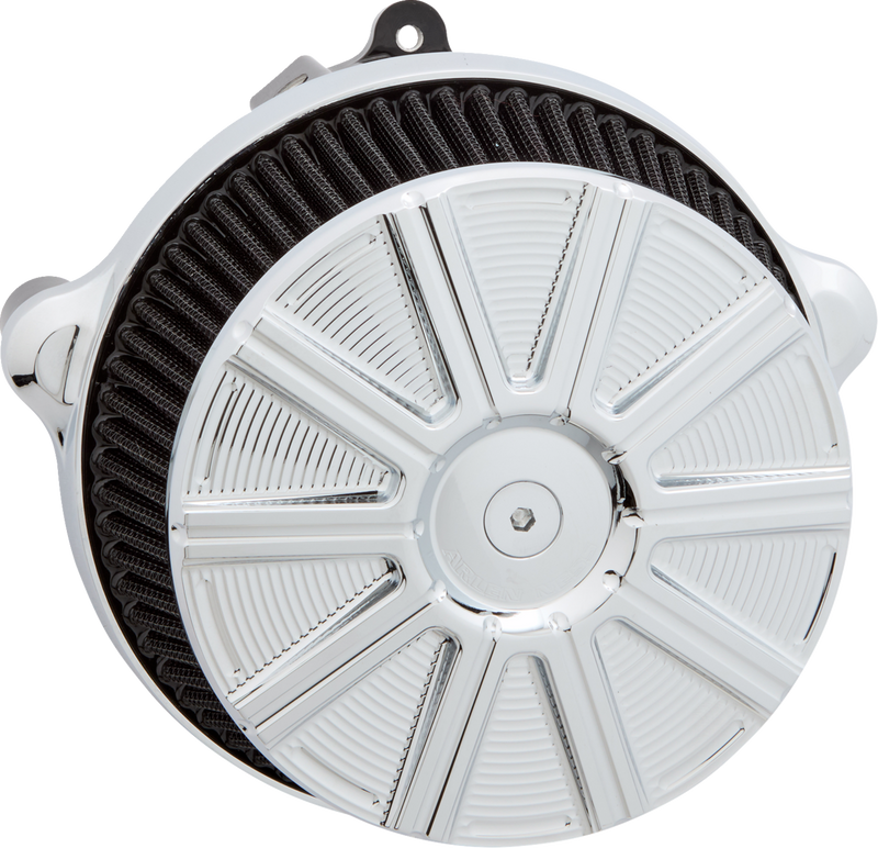 ARLEN NESS Big Sucker* Stage 1 Air Cleaner Kit with Cover - 10 Gauge - Chrome 600-306