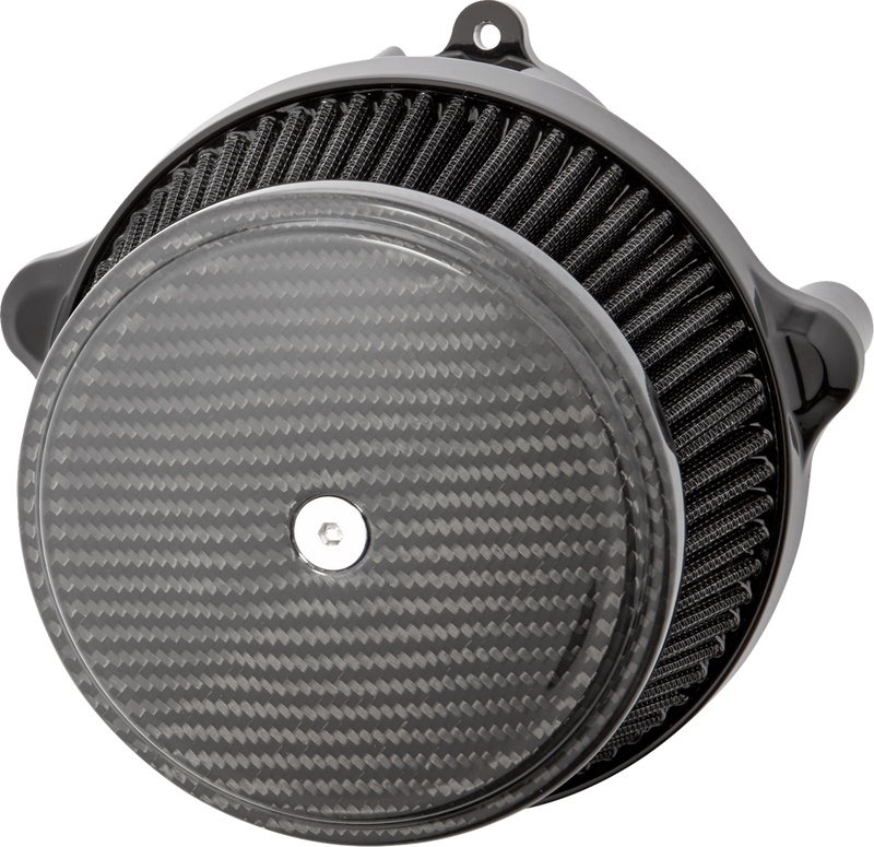 ARLEN NESS Big Sucker* Stage 1 Air Cleaner Kit with Cover - Carbon - Black 600-311