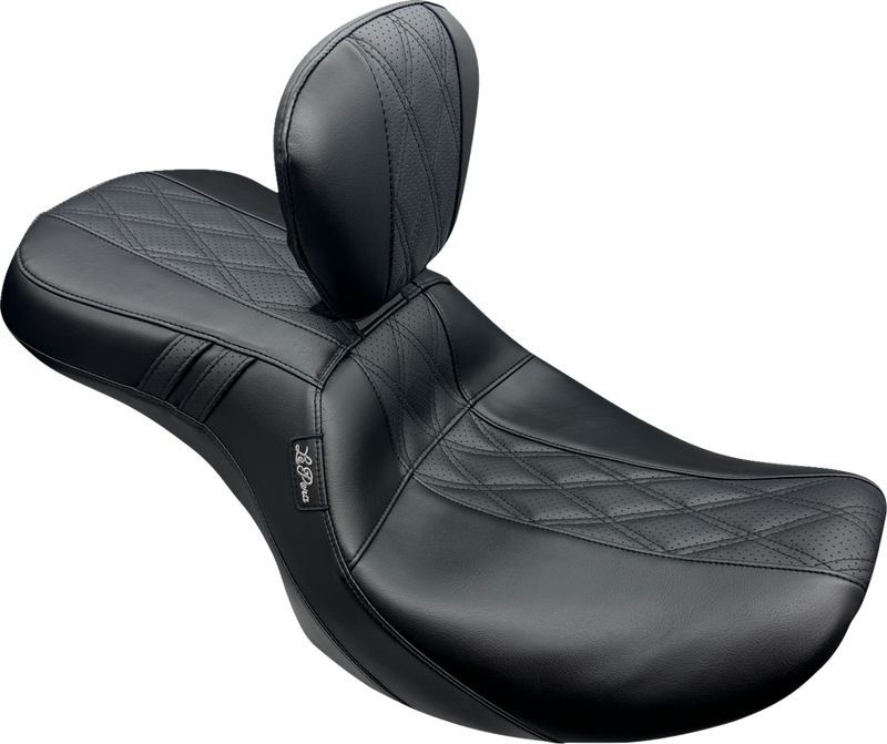 LE PERA Outcast Seat - With Backrest - GT2 Inlay - Touring '23.5-'24