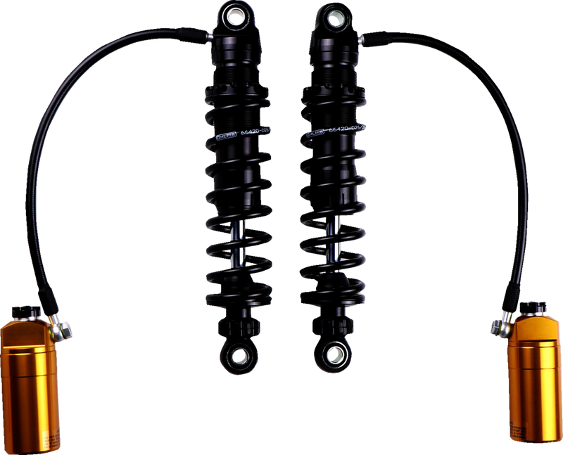 OHLINS Shock Absorber - 12" - Fully Adjustable - Blackline HD 778 2014-2024 Touring