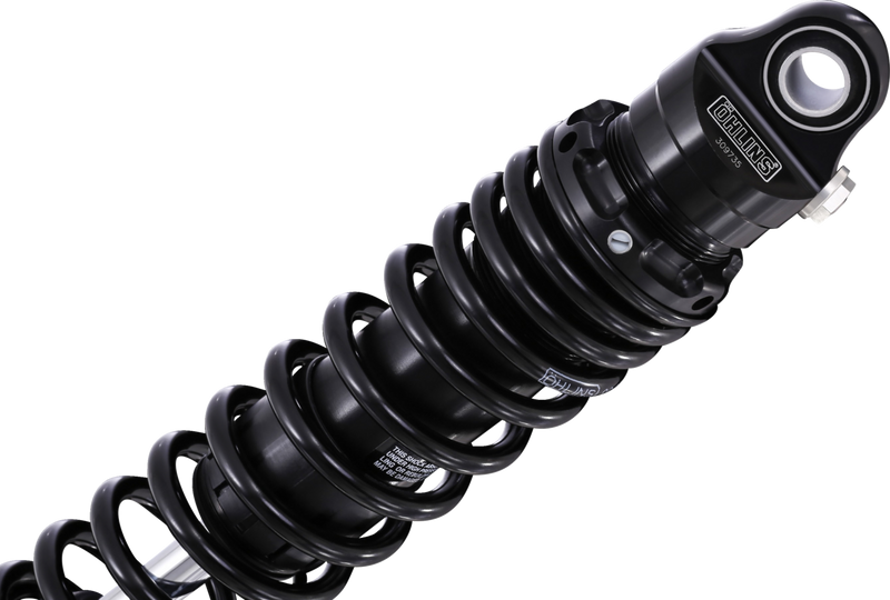 OHLINS Twin Shocks - 12" - Rebound Adjustable - Blackline HD 776S2 1990-2024 Touring