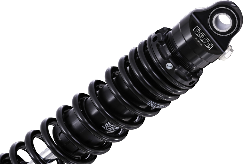 OHLINS Twin Shocks - 12" - Rebound Adjustable - Blackline HD 776 1990-2024 Touring