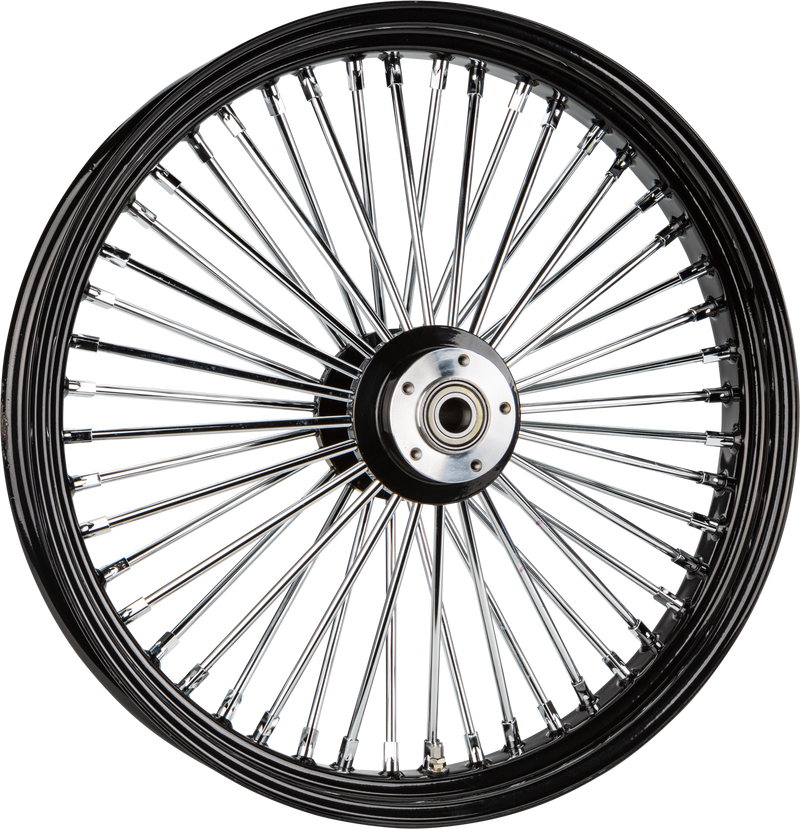 HARDDRIVE - FRONT 48 BIG SPOKE BLACK DUAL DISC 26X3.5 25M AXLE ABS 2008 - LATER  TOURING