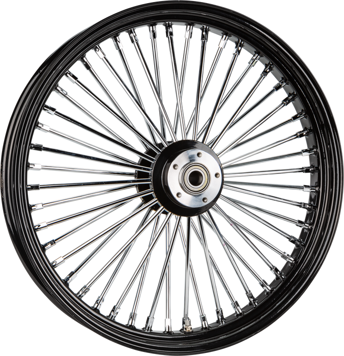 HARDDRIVE - FRONT 48 BIG SPOKE BLACK DUAL DISC 26X3.5 25M AXLE ABS 2008 - LATER  TOURING